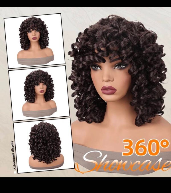 Afro grosse boucle