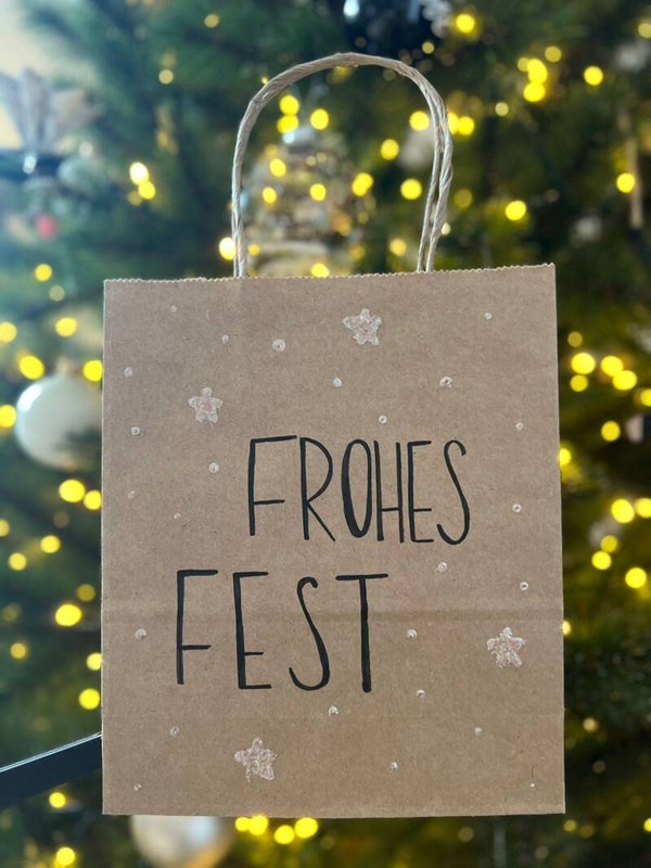 Geschenksäckli - Frohes Fest