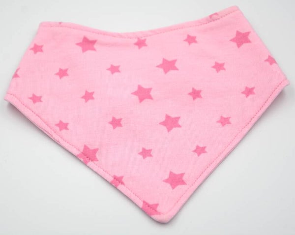 Saberlätzchen Rosa/Sterne