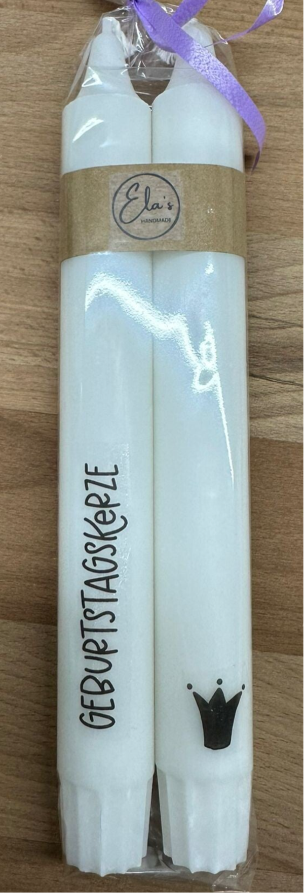 Kerze Geburtstagskerze/Krone