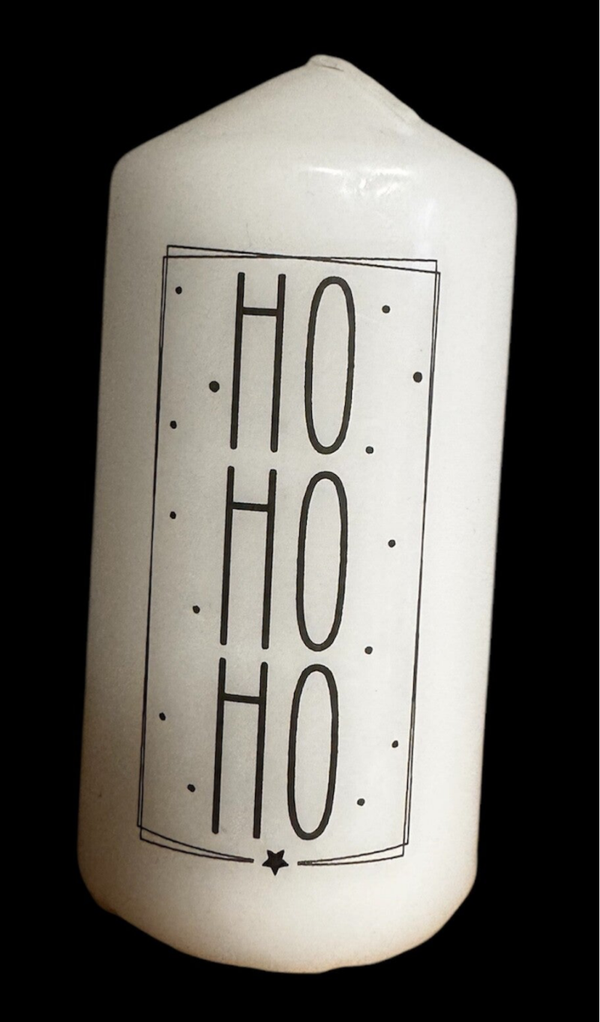 Blockkerze Weihnachten