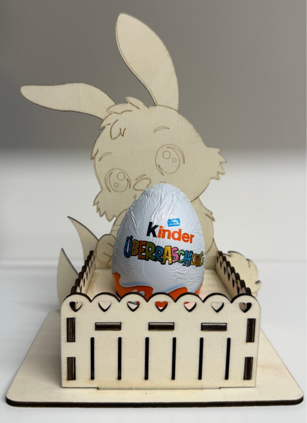 Holzosterhase - Kinderüberraschung