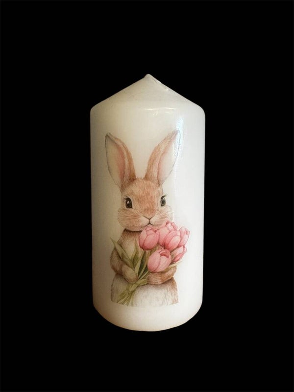 Blockkerze Osterhase