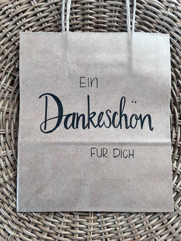 Geschenksäckli - Ein Dankeschön für Dich