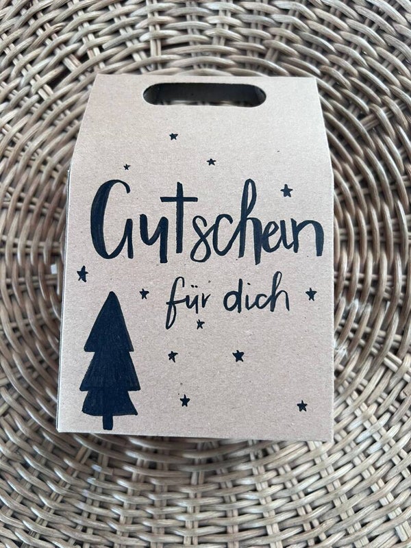 Gutschein Box - Gutschein für dich