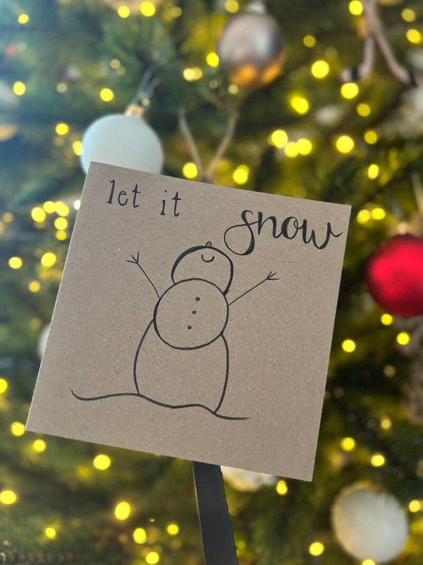 Let it snow - Snowman