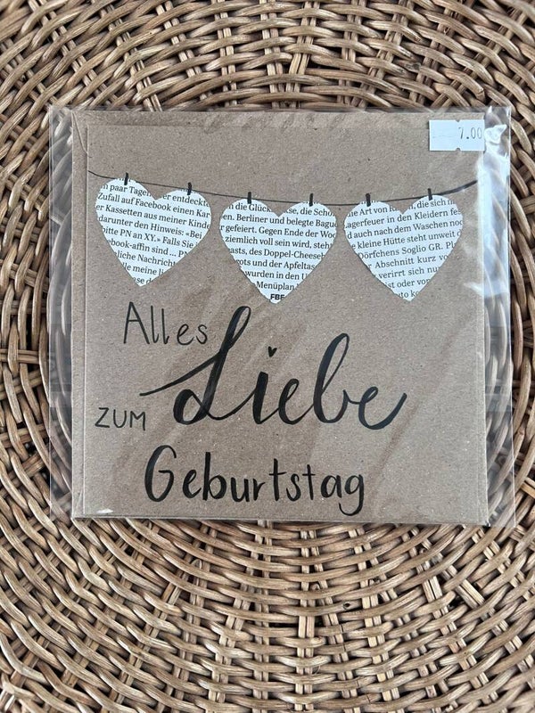 Alles Liebe zum Geburtstag