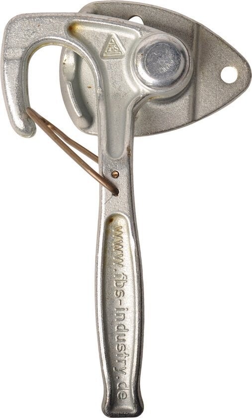 Hoeksluiting Novio met RVS veiligheidsveer nr. 1 rechts