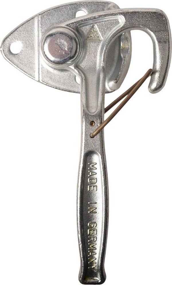 Hoeksluiting Novio met RVS veiligheidsveer nr. 1 links