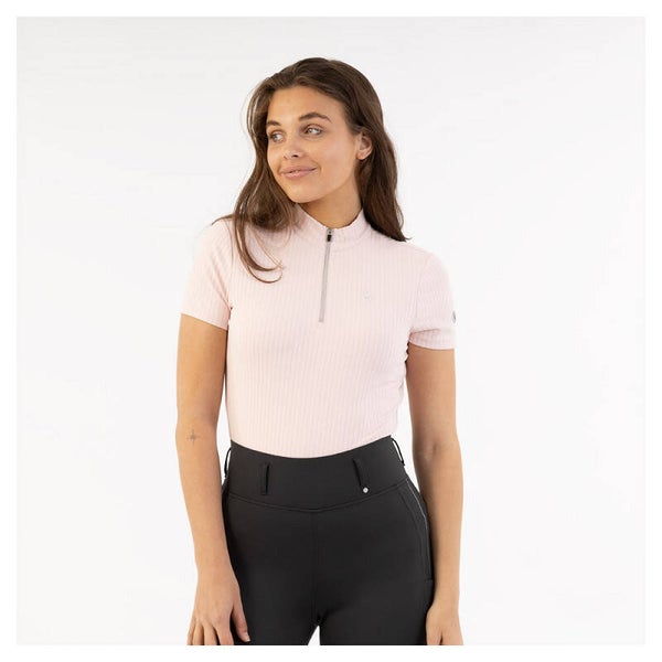 BR half-zip shortsleeve shirt Kim Ladies