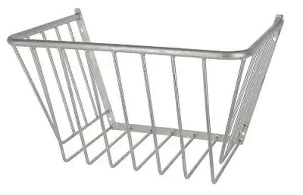 Verzinkte hooiruif voor wandbevestiging groot