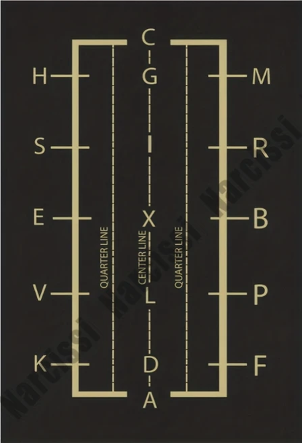 Oefenmat dressuur, div. groottes