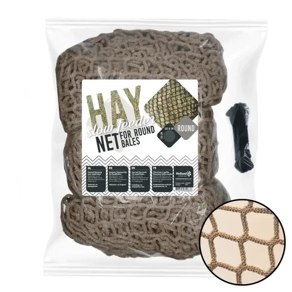 Hay Slow Feeder Net Ronde Baal
