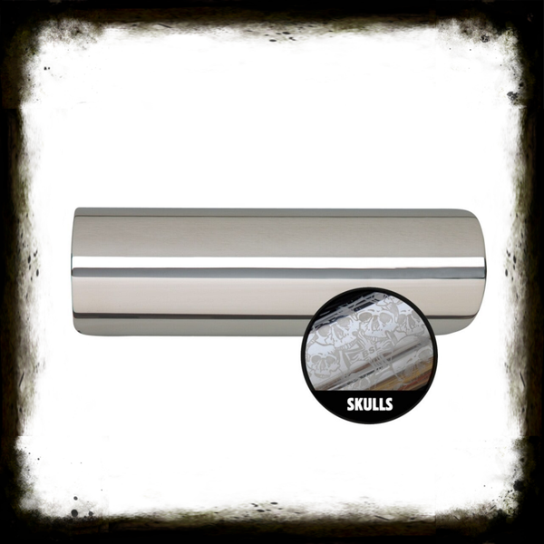 HEAT SHIELD FRONT STRAIGHT SKULL (54MM)