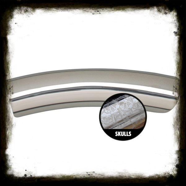 HEAT SHIELD FRONT RADIAL SKULL (54MM)