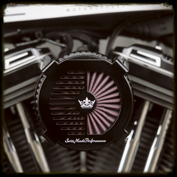 DL CUSTOM LUFTFILTER BLACK