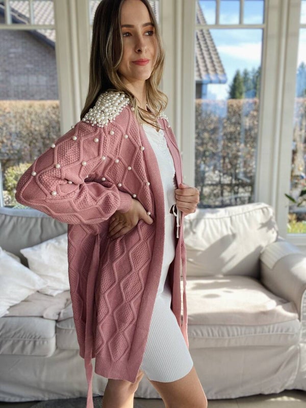Parel wikkelvest roze