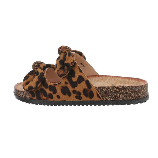 Slipper Pantolet Leopard