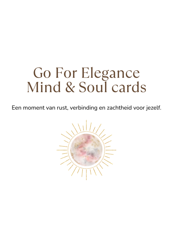 Go For Elegance Mind & Soul Cards