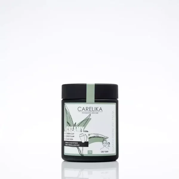 Carelika creamy mask green clay