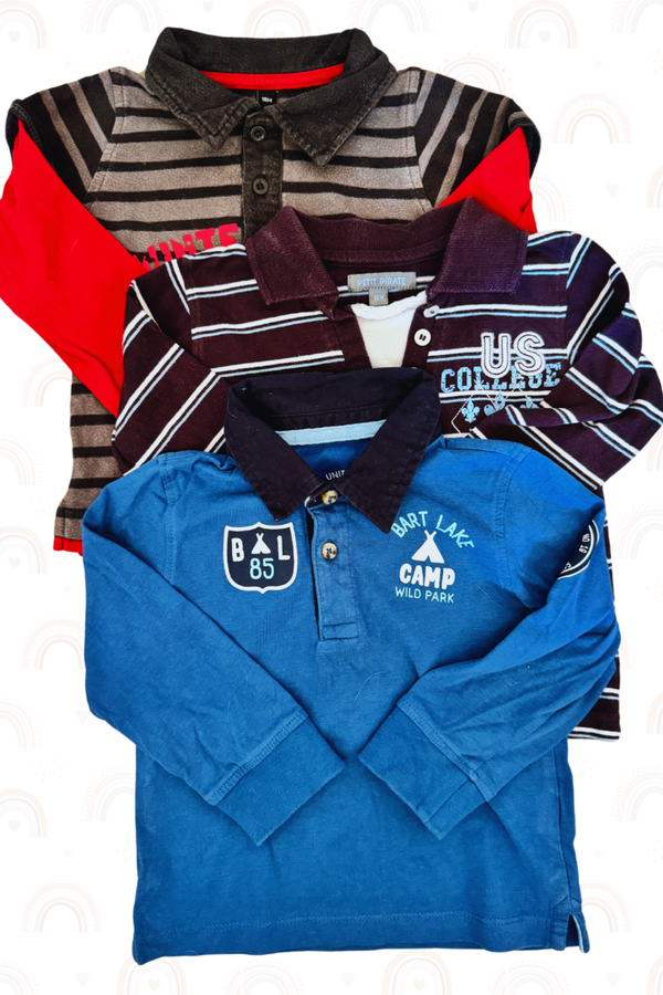 Lot de Polos Pierre-Henri