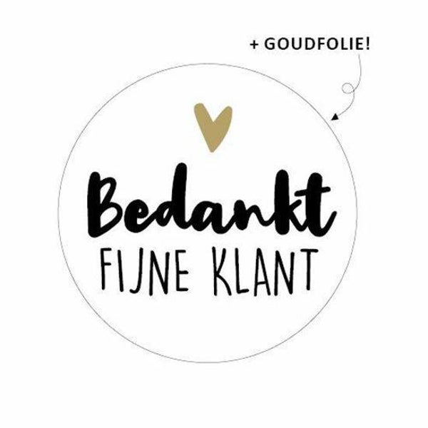 bedankt fijne klant - 5ST