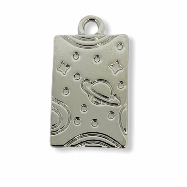 space tags zilver