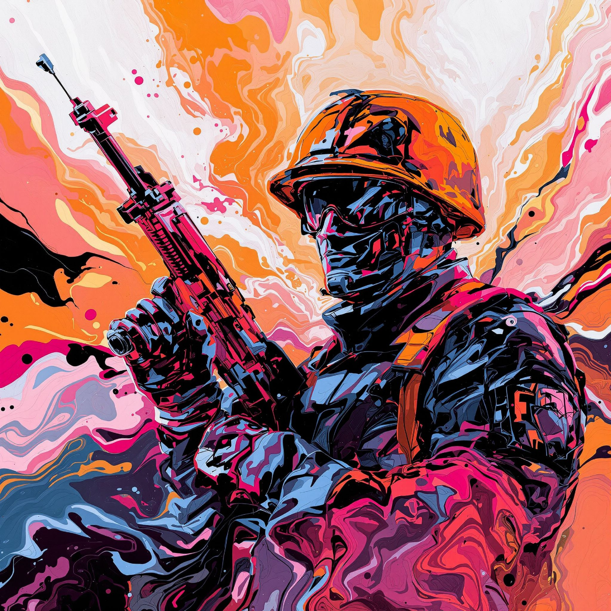 Color Bomb Soldier Three