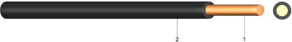 PVC-Aderleitung H07V-U (Ye) 2,5 Eca