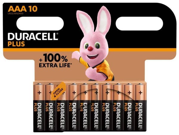Duracell Batterie Plus AAA 10Stk