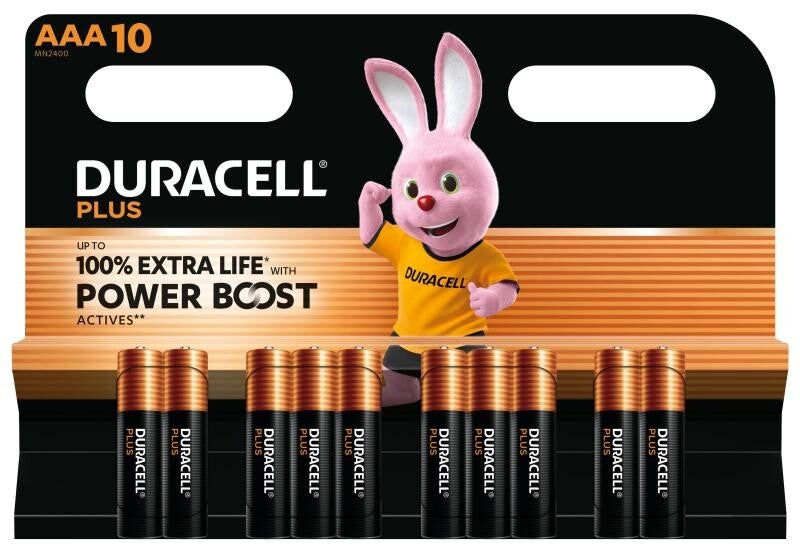 Duracell Batterie Plus AAA 10Stk