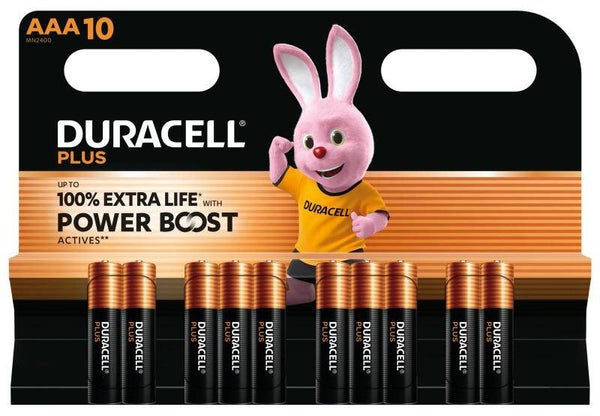 Duracell Batterie Plus AAA 10Stk