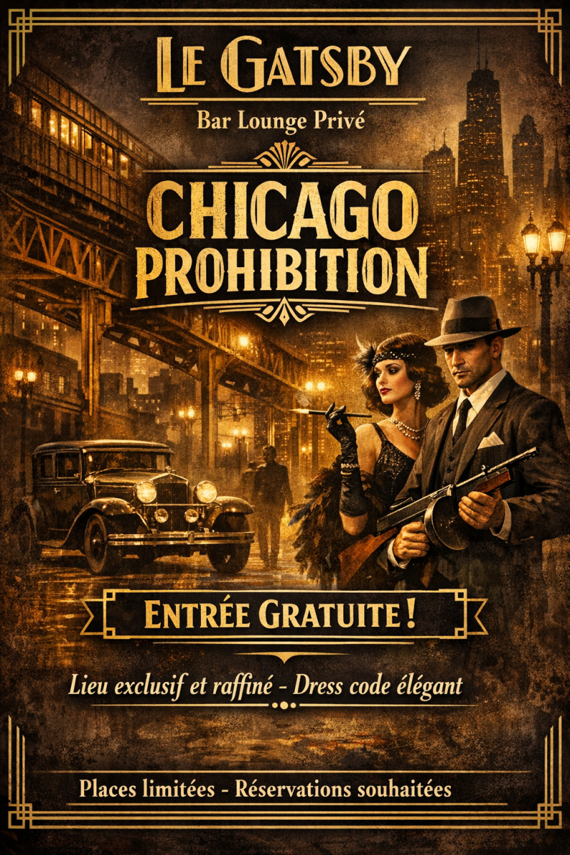 Soiree gatsby Club libertin Saint etienne