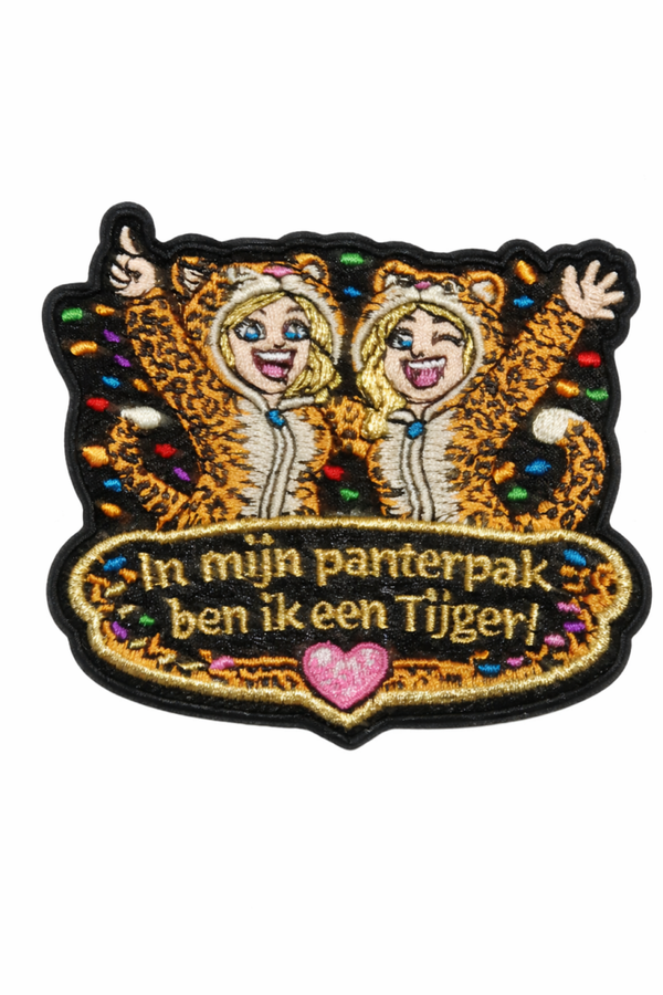 Embleem in mijn Panterpakje.....