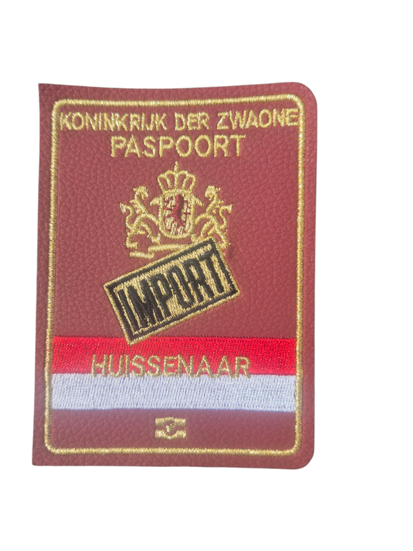 Patch paspoort Huusse' Import