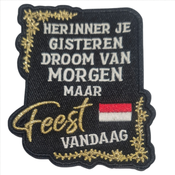 Patch Feest vandaag