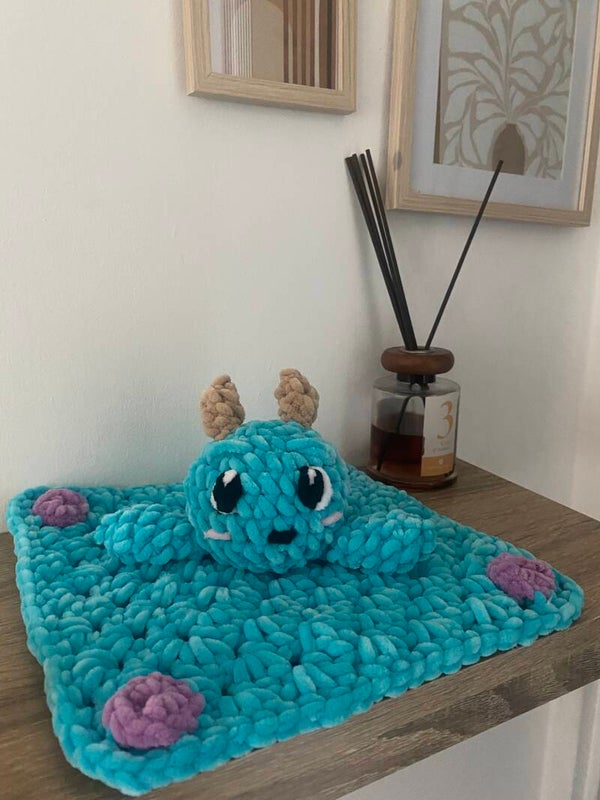 Doudou couverture Sully 🩵
