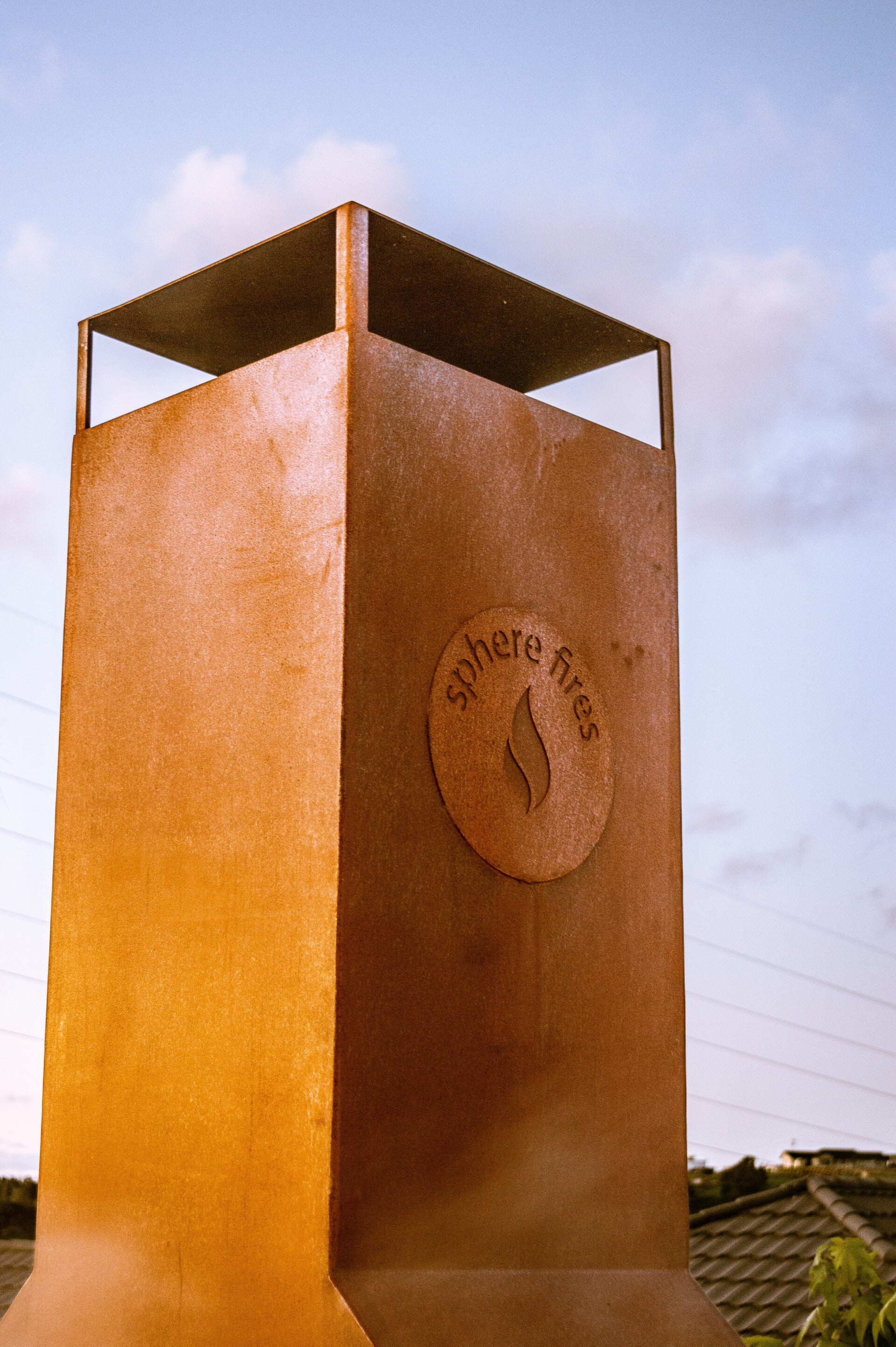 Corten Steel Fire
