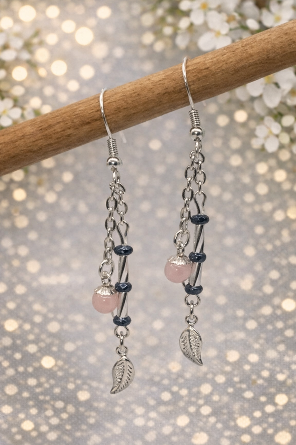 Boucles d'oreilles " éclat Vertical "