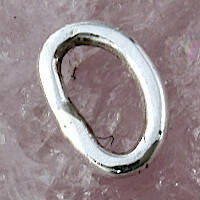 Bedelmontage zilveren bedel: solderen