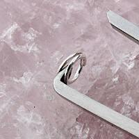 Bedel monteren middels een splitring aan zilveren armband