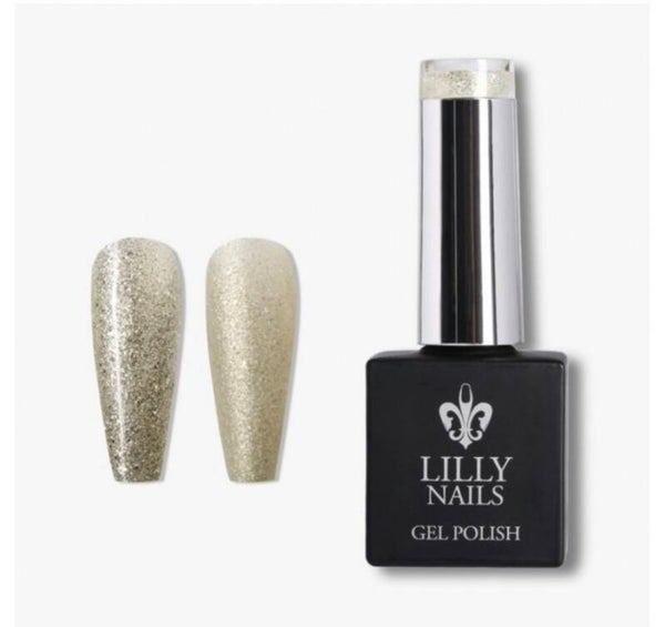 Gelpolish Silver Sparkle