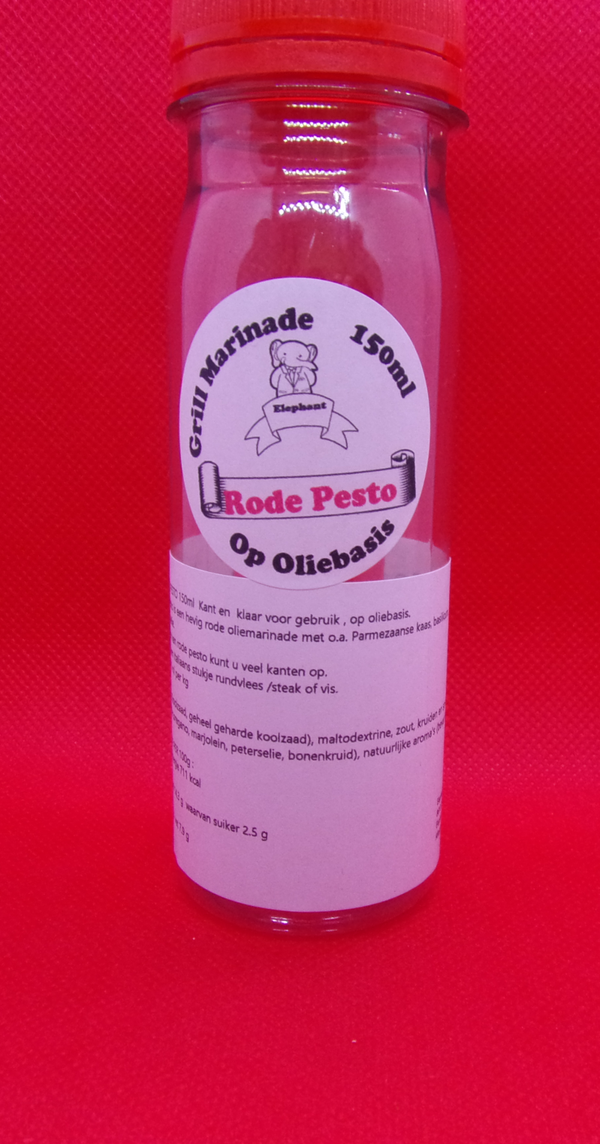 MARINADE RODE PESTO 150ML (Kopie)