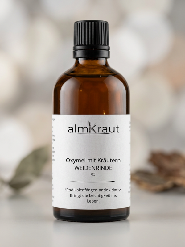 Weidenrinden-Oxymel - antioxidative Eigenschaften; zur Befreiung von Ballast