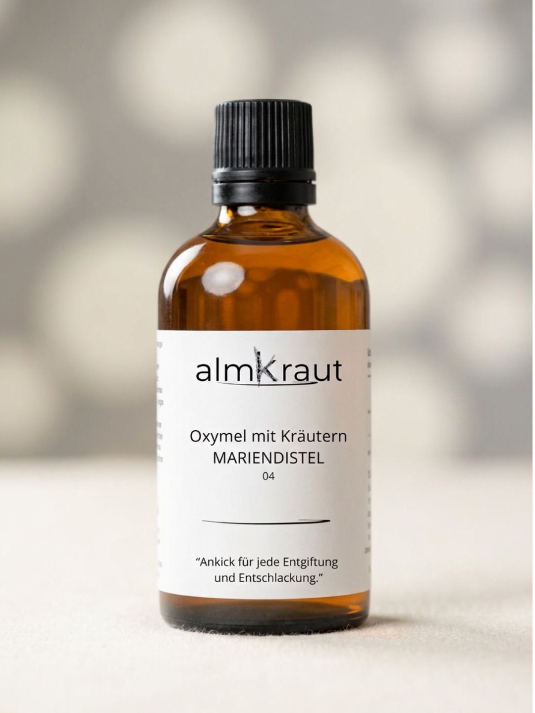 Mariendistel-Oxymel - Leberunterstützung; Entschlackung und Entgiftung
