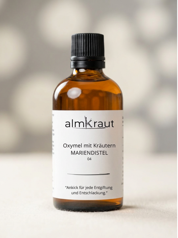 Mariendistel-Oxymel - Leberunterstützung; Entschlackung und Entgiftung