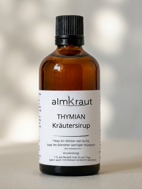 Thymian Kräutersirup - das Trio für ein befreites, klares Gefühl im Brust- und Halsbereich