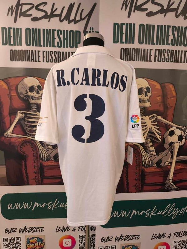 Real Madrid Trikot Roberto Carlos 2001/02 La Liga