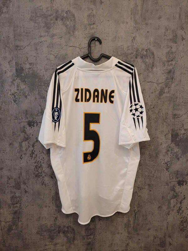Originales Zinedine Zidane Trikot Real Madrid 2004/05