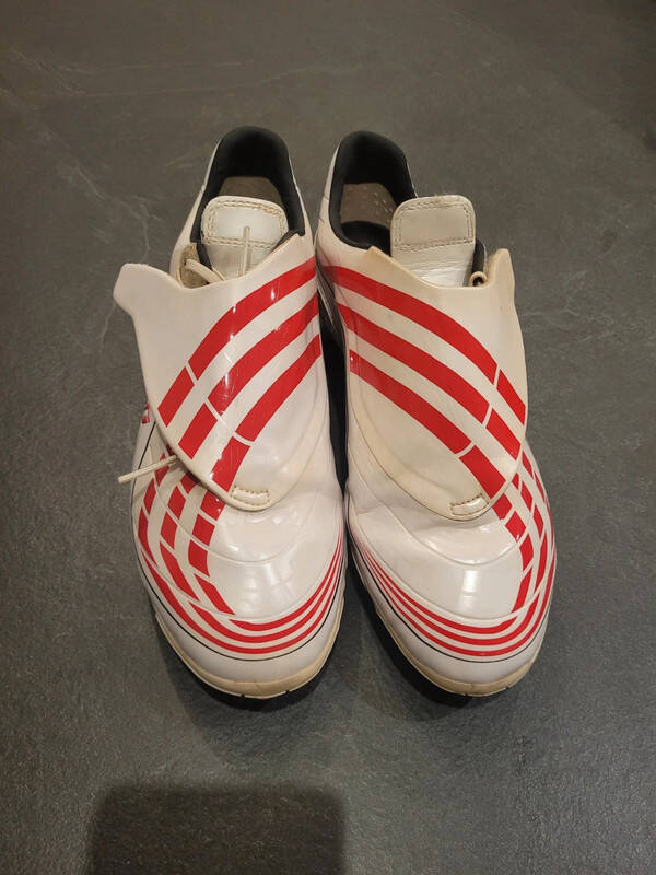 Originale Fußballschuhe Adidas F50.9 Tunit FG Weiß-Rot